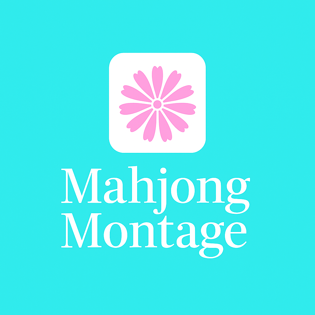 Mahjong Montage Tiles - Lavender Luxe Edition